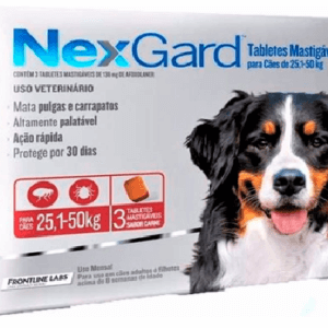 Nexgard talla XL de 25.1 a 50 kg  x unidad