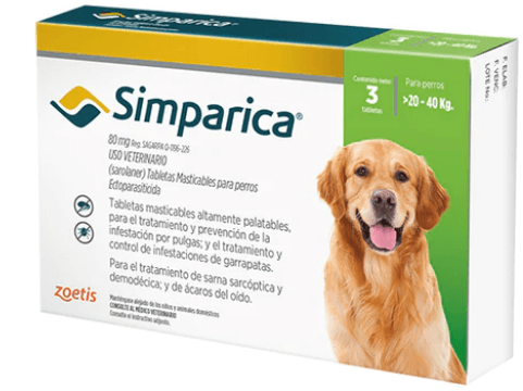 SIMPARICA® ofrece una nueva e innovadora forma de controlar las pulgas y las garrapatas al proporcionar actividad inmediata y persistente durante al menos 35 días, actuando más allá del período de tratamiento mensual.